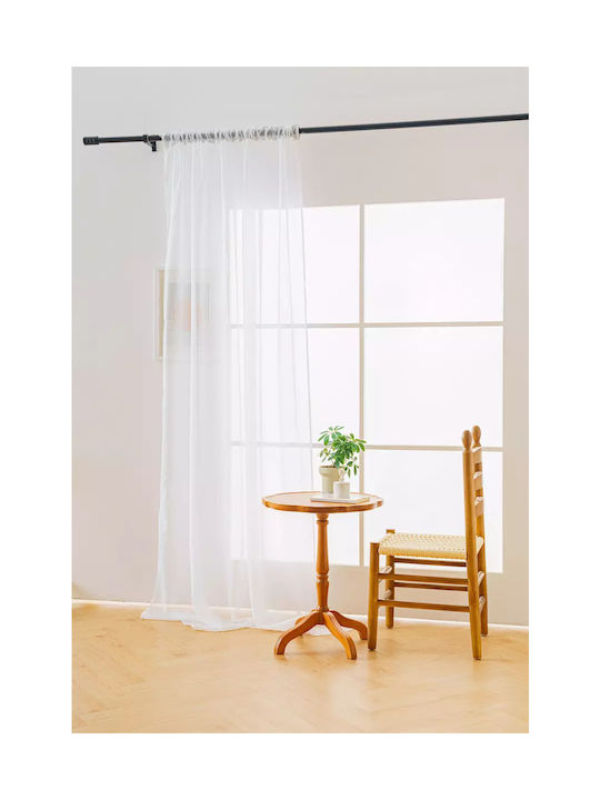 Cotton Market Завеса с Плик с писалка Бяла 145x270бр