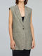 Semicouture Women's Tweed Blazer Grey