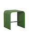 Stool For Living Room Metallic Intrepid Green 40x38x42cm
