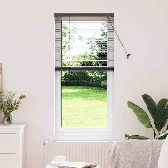 vidaXL Beschattungsrollo Aluminium in Schwarz Farbe L60xH130cm vidaXL Beschattungsrollo Aluminium in Schwarz Farbe L60xH130cm