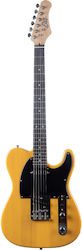 Eko EKO00233 Electric Guitar Telecaster White Eko EKO00233 Electric Guitar Telecaster White