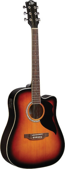 Eko Ακουστική Κιθάρα Ranger Cutaway Sunburst / Brown / Spruce