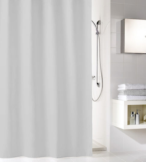 Texi Bath Noya Κουρτίνα Μπάνιου Υφασμάτινη 180x200cm Γκρι Texi Bath Noya Κουρτίνα Μπάνιου Υφασμάτινη 180x200cm Γκρι