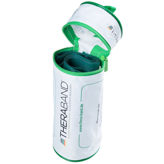 Thera-Band Bandă de rezistență pentru exerciții Tare Verde 2.5m