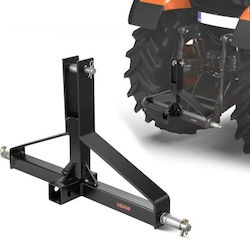 Vevor 3 Point 2" Receiver Trailer Hitch Category 1 Tractor Quick Hitch Drawbar
