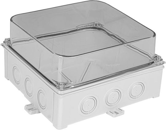 Simet Elektrisches Gehäuse für Außenmontage Wasserdicht IP67 in Gray Farbe