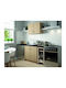 Spülbeckenschrank Sonoma Oak 80x50cm