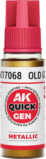 AK Interactive Χρώμα Μοντελισμού Old Gold 17ml