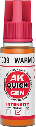 AK Interactive Χρώμα Μοντελισμού Warm Orange 17ml