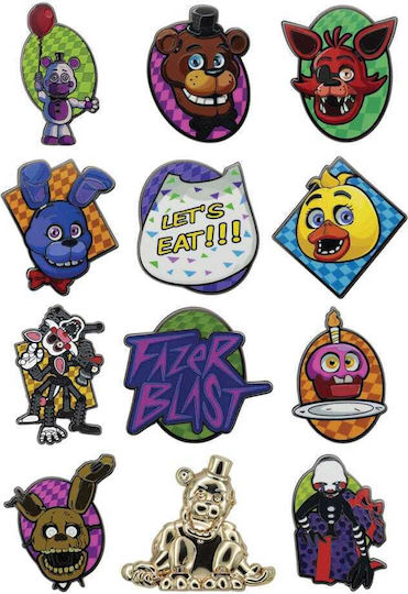 Five Nights At Freddy´s Insigna Pin Afișaj Insignă Mister 12