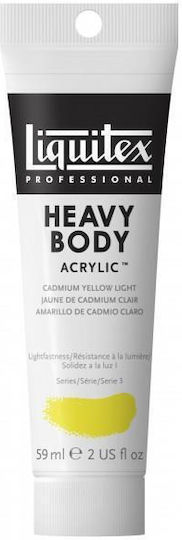 Liquitex Professional 59ml Heavy Body Acrylics 160 Cadmium Yellow Light Series 3