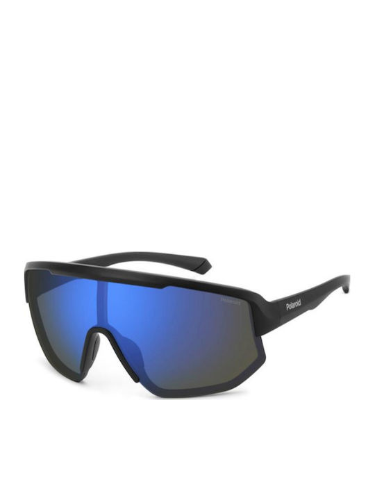 Polaroid Unisex Sunglasses with Black Plastic F...