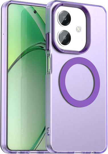 Techsuit Задна корица Пластмаса / Силикон Лилав (Galaxy A40Oppo A60)