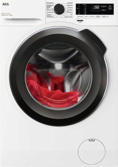 AEG Waschmaschine 8kg mit Dampftechnologie 1400 Umdrehungen AutoSense LF5Z48BG