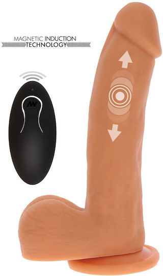 ToyJoy Get Real Naked Realistischer Vibrator mit Fernbedienung 19,5cm Beige
