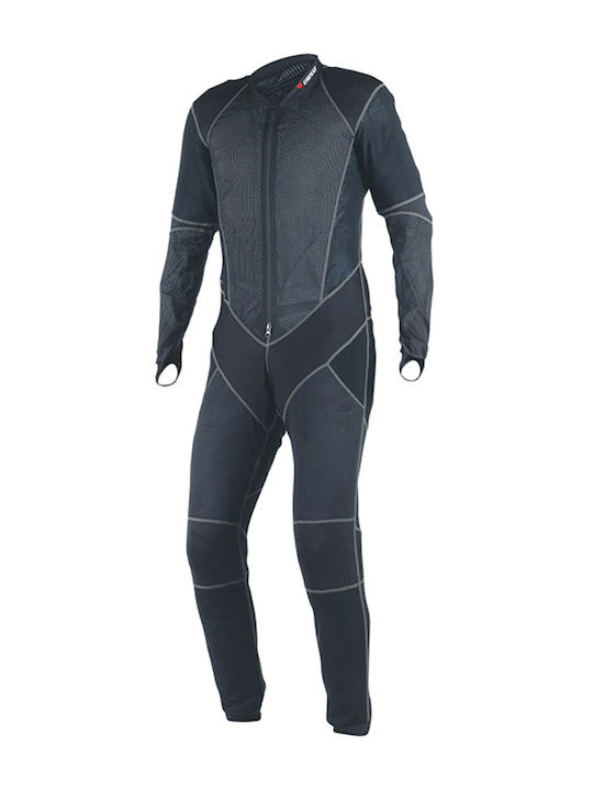 Dainese D-core Aero Men's Leather Motorcycle Riding Suit Black