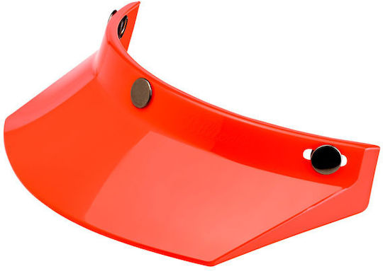 Biltwell Moto Helmet Visor Orange Mpn 2002-565