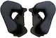 Nolan Cheek Pads N102 101 100 X1001 Grey