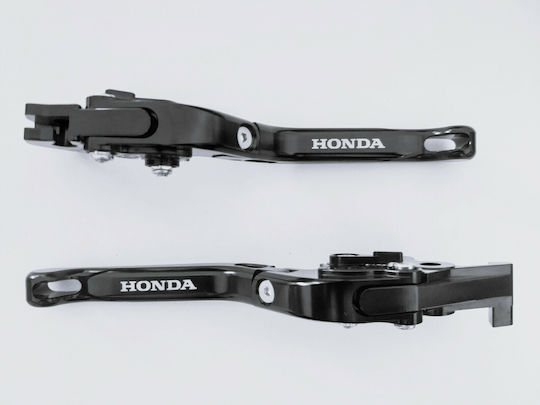 Honda Set Manete Frână/Ambreiaj Motocicletă Manete de motocicletă Manete de motocicletă ajustabile Negre HD232