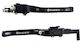 Innovaciones MS Set Brems-/Kupplungshebel für Motorräder Flexibel Einstellbar Schwarz FK12/DK12