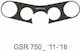 Стикер За Предна Пластина Yoke Protector Gsr 750 11-16 Ppss3p Print