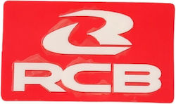 Motorrad-Aufkleber Transfer 16x3,5cm Kök Rcb Racing Boy