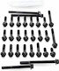Hexagon Bolts Kit Aluminium Engine Kit Race Spec Esu089hxrbk Black Pro Bolt