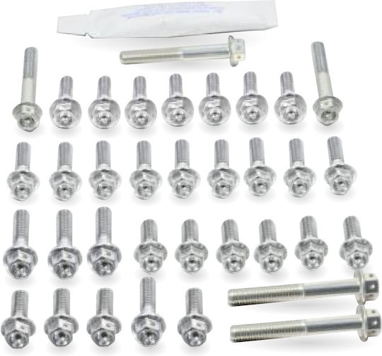 Βιδες Εξαγωνες Aluminium Engine Kit Mt-09 Silver Eya356hxrse Pro Bolt