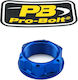 Pro Bolt Aluminum Handlebar Nut Ltyokeo40b Bmw S 1000 Rr Abs 10-24 Yamaha Yzf-r6 600 99-20 Blue
