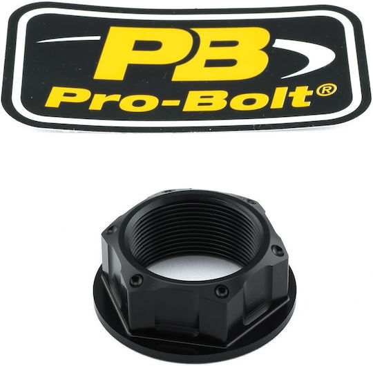 Pro Bolt Aluminum Handlebar Clamp Nut Ltyokeo10bk Honda Cb 1000 R Abs 08-21 Honda Nsr 125 R 93-03 Black