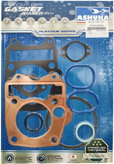 Garnituri A Set Honda Innova 125 Frcm Cpa 58mm Ashuka