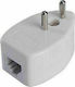 Silver Male Connector Adapter Dipole Female