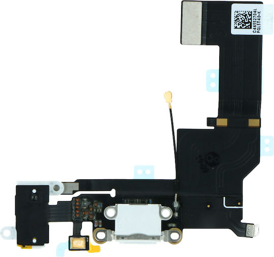 Υποδοχή Φόρτισης Charging Port Flex Cable Iphone Se White