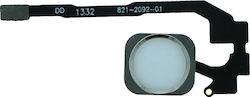 Home Button Flex Cable iPhone 5c Silver