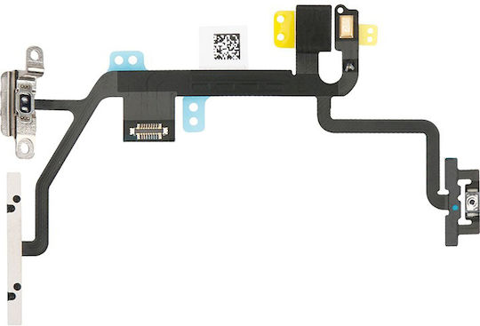 Power Volume Button Flex Cable Metal Bracket Iphone 8 Se 2020