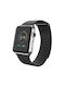 Каишка Изкуствена кожа Черен (Apple Watch 38/40/41/42mm)