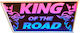 Διακοσμητική Πινακίδα &quot King Road &quot Δύο Φωτισμούς Led 24v Scania