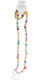 Mehrfarbiges Handydekoration Faces-fruits 25cm