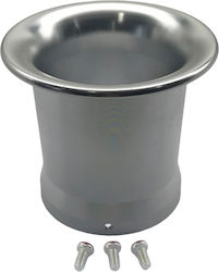 Venturi Throat Free Long 55mm Silver