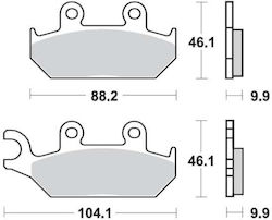 Τακακια Εμπροσθια Xt 600e 90-03 Xt 500e Xtz 660 Tenere 91-98 Fa172 Suprema Τακακια Εμπροσθια Xt 600e 90-03 Xt 500e Xtz 660 Tenere 91-98 Fa172 Suprema