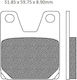 Brake Pads Set P254h Fa267h Metallic Premier41995