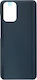 Hinteres Abdeckungs-Kapitel für Handy Battery Door Adhesive Xiaomi Redmi Note 10 Schwarz