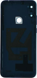 Καπάκι Μπαταρίας Battery Door + Back Camera Lens Bezel Huawei Y6 2019 Blue