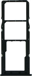 Tăvi Sim Card Tray Samsung Galaxy A51 Versiune Dual Card Neagră Tăvi Sim Card Tray Samsung Galaxy A51 Versiune Dual Card Neagră