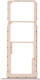Sim Card Tray Xiaomi Redmi 7a Dual Card Version Gold
