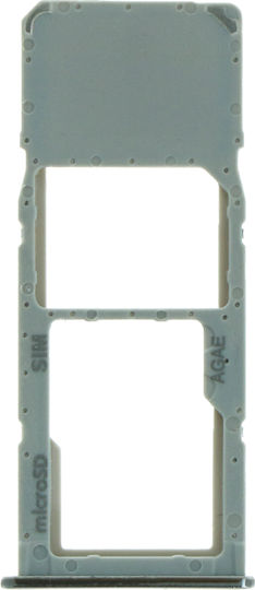 Sim Card Tray Samsung Galaxy A71 Single Card Version Silver
