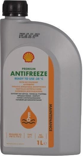 Shell Antifreeze Антифриз за охладителна течност Автомобил G11 -40°C 1лт
