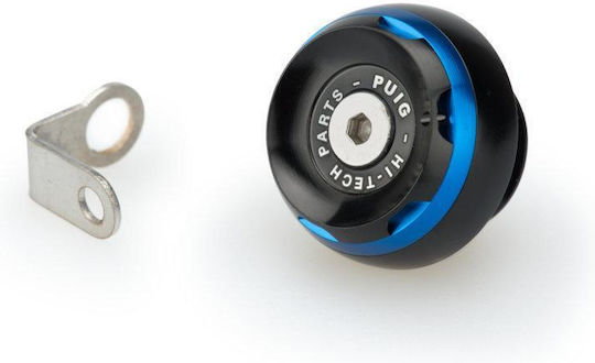 Kawasaki Ninja 400 2022 Puig Engineöl-Deckel Track Blau