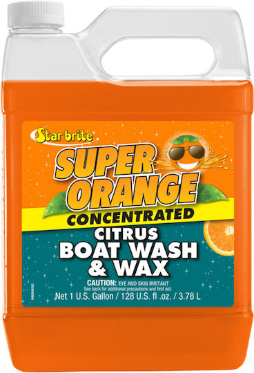 Star Brite Super Orange Citrus Boat Wash & Wax 3.78L