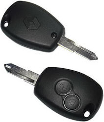 Carcasă cheie auto cu lamă cu 2 butoane Tip pentru Dacia Carcasă cheie auto cu lamă cu 2 butoane Tip pentru Dacia